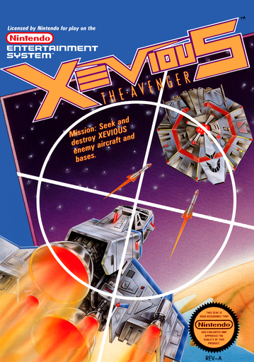 Xevious - The Avenger (USA) box art